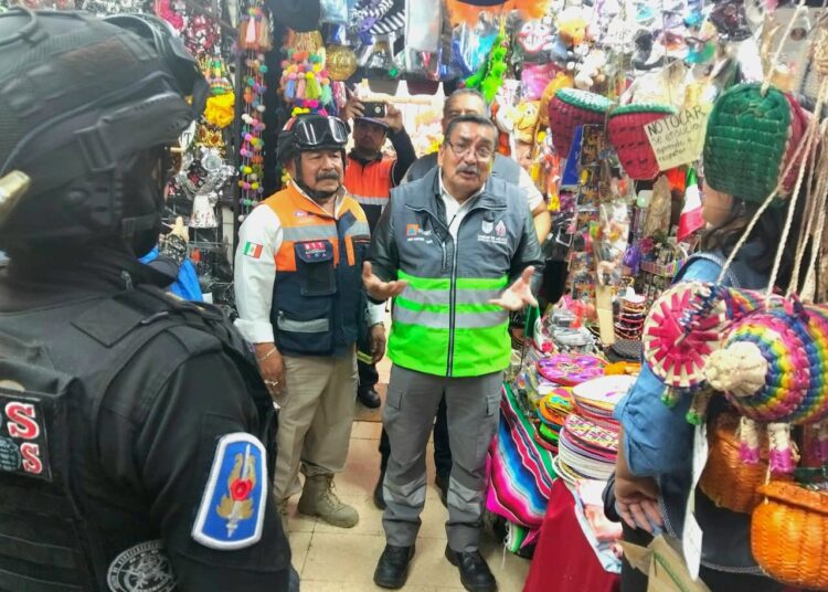 Realizan operativo contra la venta de pirotecnia en Alcaldía Coyoacán