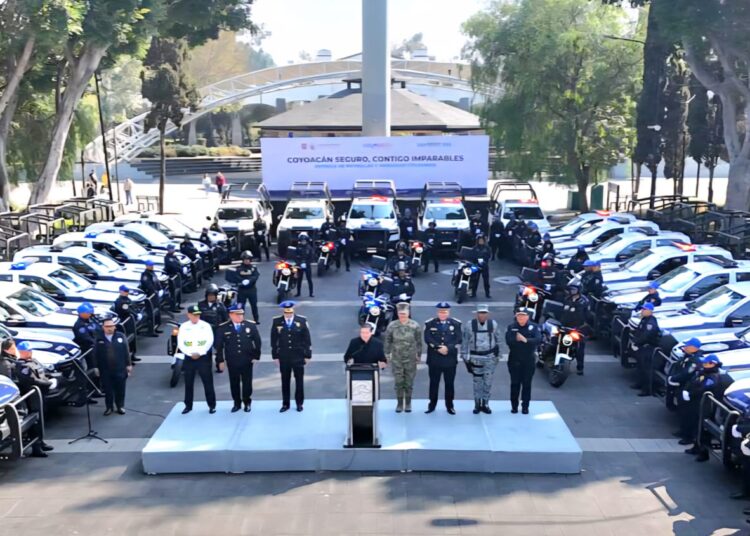 Coyoacán refuerza seguridad con nuevas unidades en toda la demarcación
