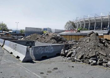 MUNDIAL 2026: A 100 DÍAS, TIRADERO Y BARRERAS EN EL Estadio Azteca