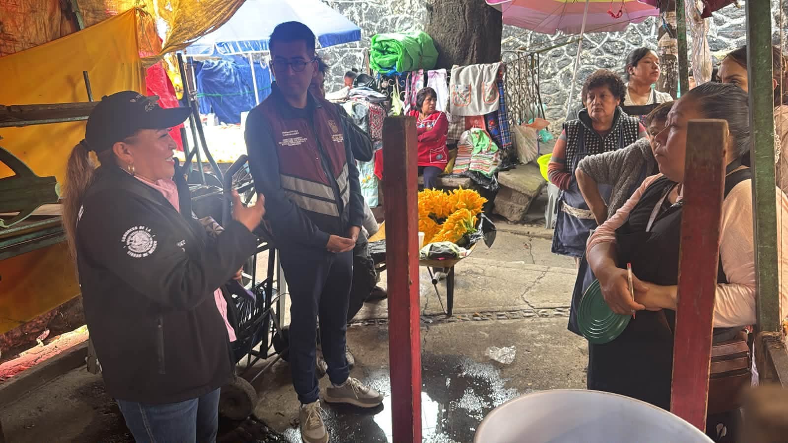 Paulina Pérez apuesta por mercados fuertes en Tlalpan