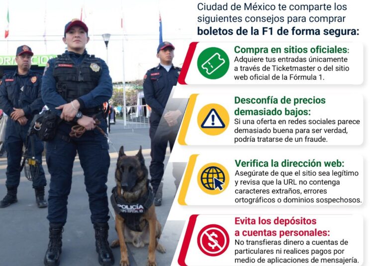 F1 desata trampas digitales en CDMX; ofrecen hoteles y viajes fantasma
